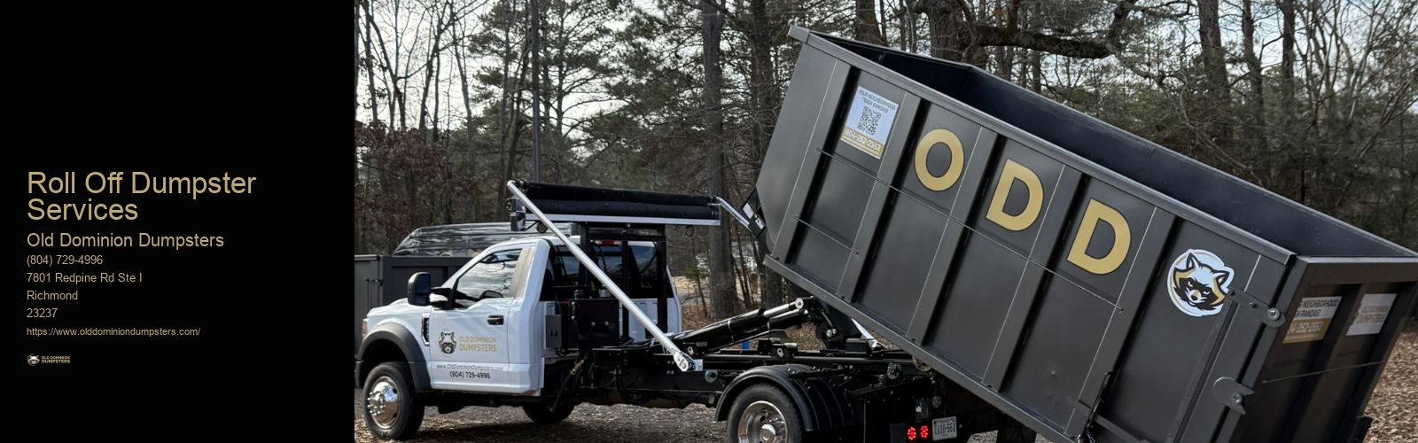 Roll Off Dumpster Services