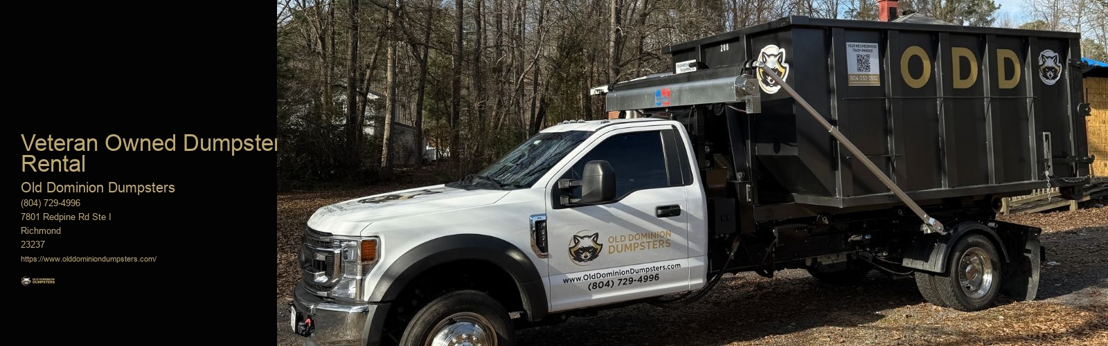 Veteran Owned Dumpster Rental